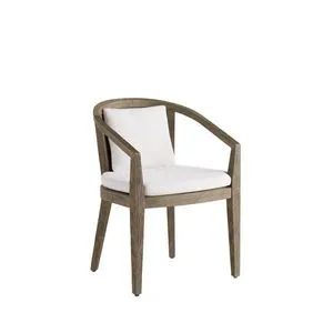 Product Image 3 for Sobek Textured Back Outdoor Dining Chair from Arteriors