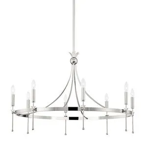 Product Image 1 for Gates 8 Light Chandelier from Hudson Valley