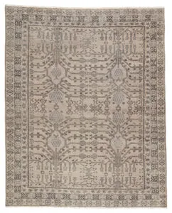 Product Image 6 for Cosimo Hand-Knotted Oriental Gray Rug from Jaipur 