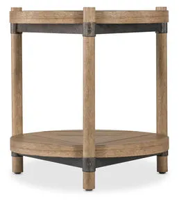 Product Image 1 for Vineyard Row Round End Table from Hooker Furniture