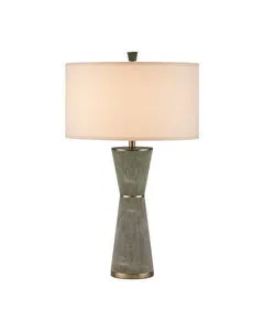 Product Image 1 for Galuchat Green Shagreen Table Lamp from Currey & Company