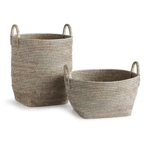 Product Image 1 for Burma Rattan Orchard Baskets, Set Of 2 from Napa Home And Garden