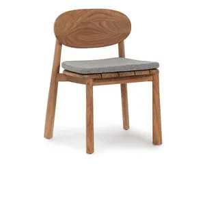 Product Image 1 for Aston Natural Teak Wood Outdoor Dining Chair from Classic Home Furnishings