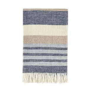 Product Image 1 for Crawford 100% Belgian Linen 50"x70" Throw Blanket Blanket from Classic Home Furnishings