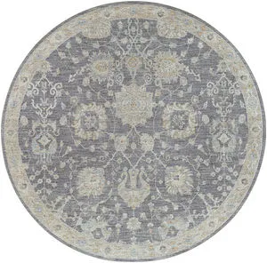 Product Image 1 for Avant Garde Woven Gray/ Charcoal Rug - 7'10" Round from Surya