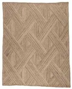 Product Image 3 for Vero Natural Trellis Beige Rug from Jaipur 