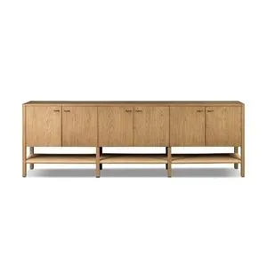 Product Image 1 for Zuma Dune Ash Veneer 6 Door Sideboard from Four Hands