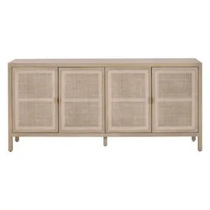 Product Image 1 for Carina Beige Cane Media Sideboard from Essentials for Living