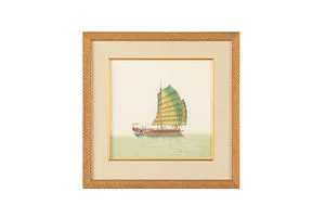 Product Image 1 for Chin Junks Two Sails Artwork from Chelsea House