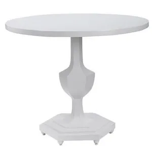Product Image 3 for Kabarda White Foyer Table from Uttermost