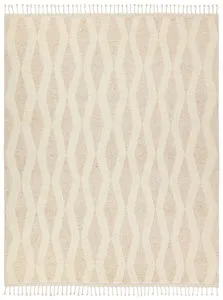 Product Image 1 for Ela Global Hand-Knotted Trellis Cream Rug - 18" Swatch from Jaipur 