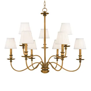 Product Image 1 for Menlo Park 9 Light Chandelier from Hudson Valley