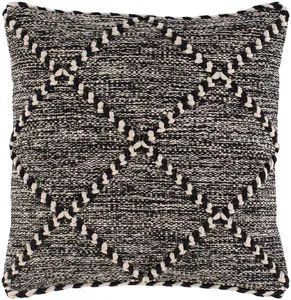 Product Image 3 for Zanafi Black / Cream Pillow from Surya