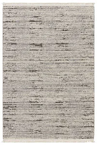 Product Image 1 for Duna Modern Striped Gray/ Cream Rug - 10' x 14' from Jaipur 