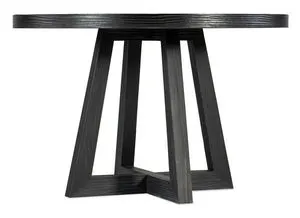 Product Image 1 for Chapman Shou Sugi Ban Petite Round Dining Table from Hooker Furniture