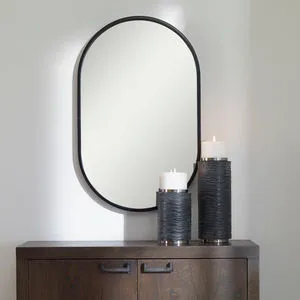 Product Image 2 for Varina Minimalist Oval Mirror from Uttermost