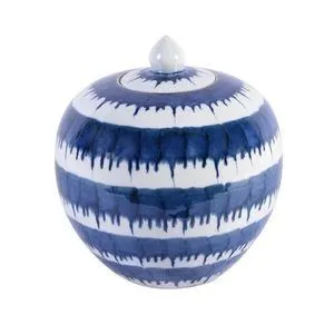 Product Image 2 for Blue & White Drip Melon Jar from Legend of Asia
