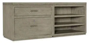 Product Image 1 for Linville Falls 72" Credenza with Lateral File and Open Desk Cabinet from Hooker Furniture