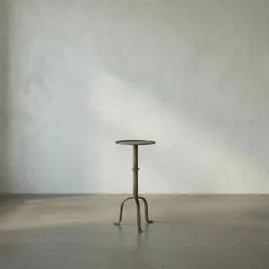 Product Image 1 for Tini Aged Brass Finish Side Table from Noir