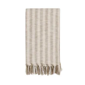 Product Image 1 for Linna 100% Cotton Ivory 50"x70" Throw Blanket from Classic Home Furnishings