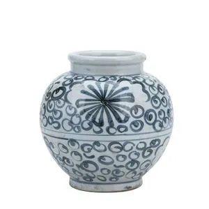 Product Image 1 for Blue & White Jar Sea Flower from Legend of Asia
