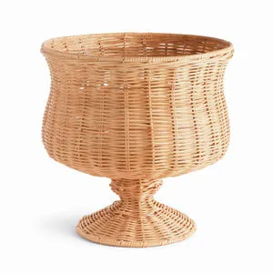 Product Image 1 for Chesapeake Rattan Footed Urn Wide from Napa Home And Garden