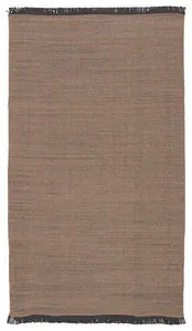 Product Image 4 for Savvy Indoor/ Outdoor Solid Tan/ Black Rug from Jaipur 