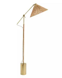 Product Image 4 for Fitzgerald Natural Abaca Rope Floor Lamp from Jamie Young