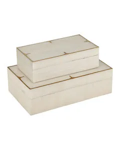 Product Image 1 for Orin Box, Set of 2 from Currey & Company