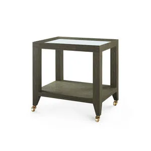 Product Image 1 for Isadora Tea Table with Glass Top from Villa & House