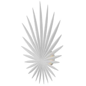 Product Image 1 for Bismarkia White Wall Sconce from Currey & Company