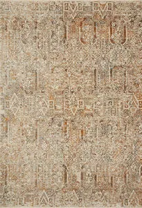 Product Image 2 for Lourdes Ivory / Orange Rug from Loloi