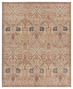 Product Image 6 for Designer Edit Solanine Hand-Knotted Trellis Rust / Cream Rug 6' x 9' from Jaipur 