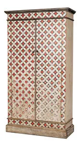 Product Image 1 for Marrakesh Painted Cabinet from Sarreid Ltd.