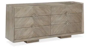 Product Image 1 for Brown Wood Modern Naturally Dresser from Caracole