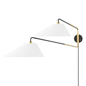 Product Image 3 for Duo 2-Light Portable Aged Old Bronze Wall Sconce from Hudson Valley