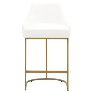 Product Image 5 for Parissa White Counter Stool (Set Of 2) from Essentials for Living