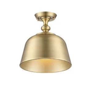 Product Image 1 for Berg 1 Light Semi Flush from Savoy House 