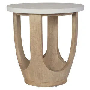 Product Image 1 for Tatli Stone Top Side Table from Uttermost