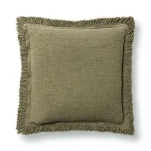 Product Image 1 for Lauren Olive Green Cotton Blend Throw Pillow from Classic Home