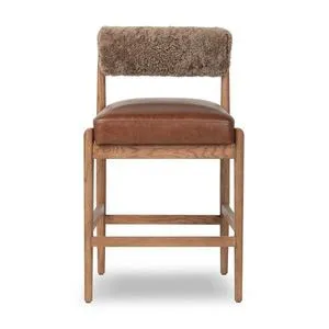 Product Image 1 for Jazelle Havana Brown Counter Stool from Four Hands