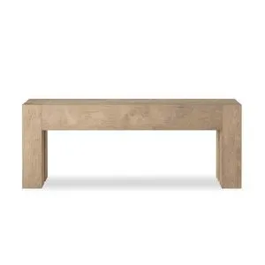 Product Image 1 for Abaso Whitewash Rustic Oak Console Table from Four Hands