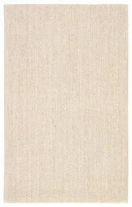 Product Image 5 for Naples Natural Solid White/ Taupe Rug from Jaipur 