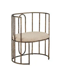 Product Image 1 for Euclid Boucle Seashell Chair from Currey & Company