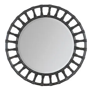 Product Image 1 for Retreat Pole Rattan Accent Mirror from Hooker Furniture