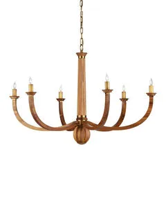 Product Image 1 for Woodcroft Chandelier from Currey & Company
