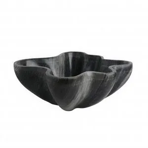 Product Image 1 for Marble Black Lotus Bowl from BIDKHome