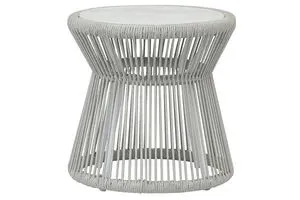 Product Image 1 for Miami End Table with Honed Carrara Marble Top from Sunset West
