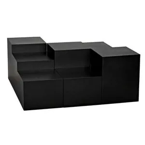 Product Image 15 for Stein Modern Black Metal Coffee Table from Noir