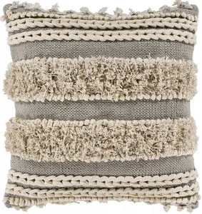Product Image 2 for Helena Taupe / Cream Pillow from Surya